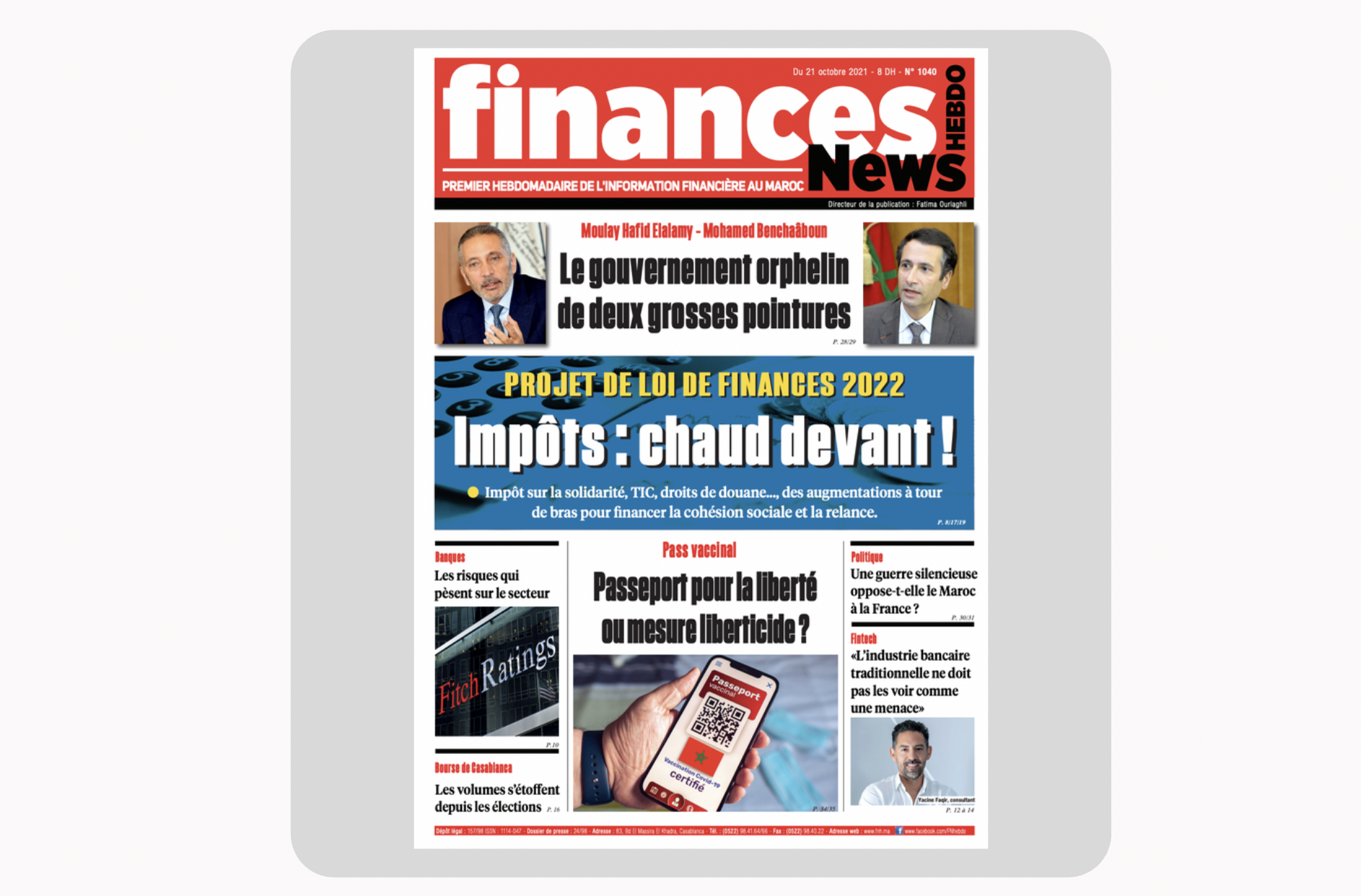 Finances News Hebdo numéro 1040
